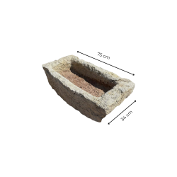 Materials of yesteryear: SMALL STONE TROUGH L75