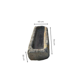 Materials of yesteryear: SMALL STONE TROUGH L 114