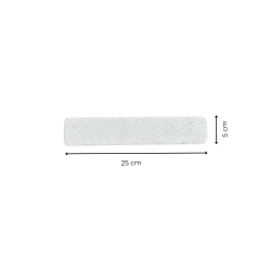 Matériaux d'Antan : BRIQUETTE EN PIERRE 25 X 5 X 3 VIEILLIE AU TAMBOUR