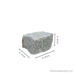 Materials of yesteryear: MIXED GNEISS PAVING STONE 6/8