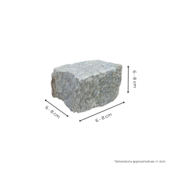 Matériaux d'Antan : PAVE GNEISS MIXTE 6/8 CM - UNITE