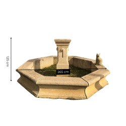 Matériaux d'Antan : FONTAINE CENTRALE DE VILLAGE H125
