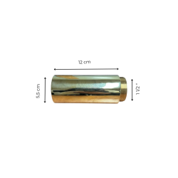 Matériaux d'Antan : RALLONGE - RACCORD 12CM - 1 1/2F MAT