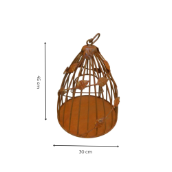 Matériaux d'Antan : CAGE À OISEAU H35