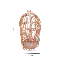 Matériaux d'antan : CAGE À OISEAU H89