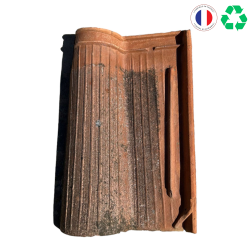Matériaux d'Antan : TUILE ROMANE A STRIES MOYENNES
