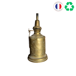 Matériaux d'antan : LAMPE A HUILE PIGEON