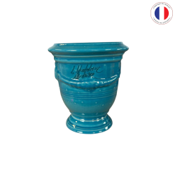 Matériaux d'antan : VASE ANDUZE TURQUOISE N°7 H14