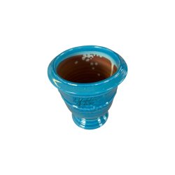 Matériaux d'antan : VASE ANDUZE TURQUOISE N°7 H14