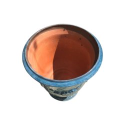 Matériaux d'Antan : VASE ANDUZE BLEU LAVANDE N°5 H32