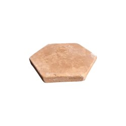Materials of yesteryear: 15x1.5 hexagonal terracotta