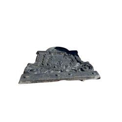 Matériaux d'antan : PLAQUE DE CHEMINEE H57