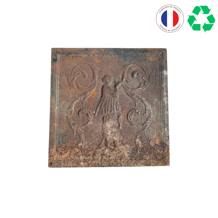 Matériaux d'antan : PLAQUE DE CHEMINEE H53