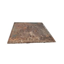 Matériaux d'antan : PLAQUE DE CHEMINEE H53