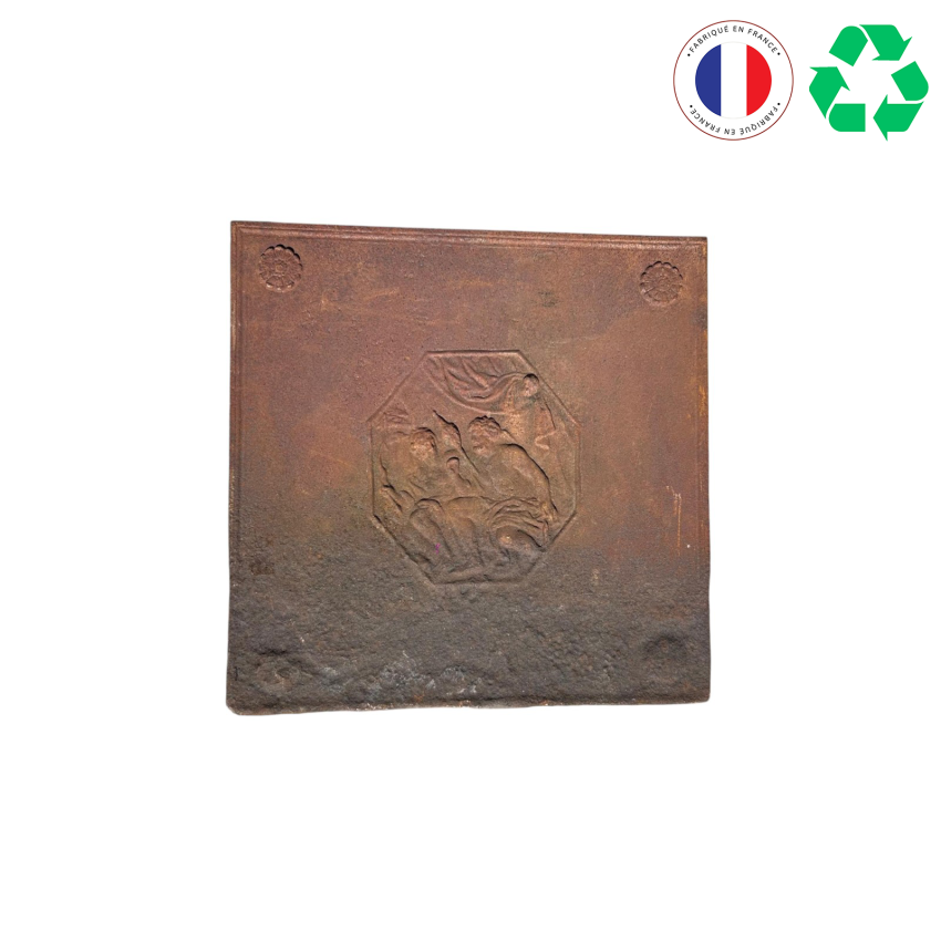 Matériaux d'antan : PLAQUE DE CHEMINEE H55