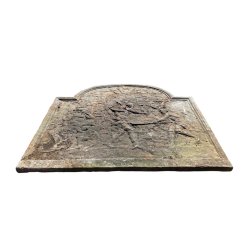 Matériaux d'antan : PLAQUE DE CHEMINEE H76