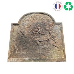 Matériaux d'antan : PLAQUE DE CHEMINEE H76