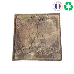 Matériaux d'antan : PLAQUE DE CHEMINEE H65