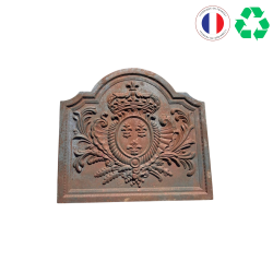 Matériaux d'antan : PLAQUE DE CHEMINEE H49