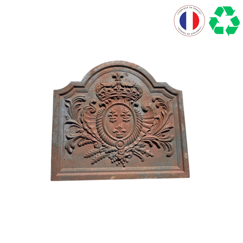 Matériaux d'antan : PLAQUE DE CHEMINEE H49
