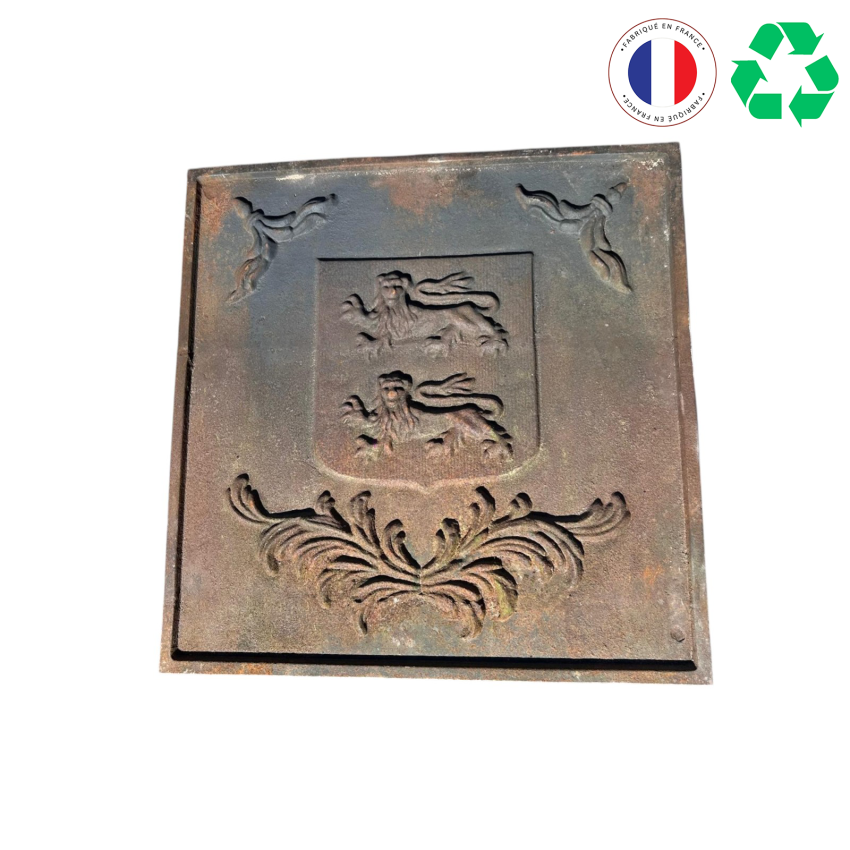 Matériaux d'antan : PLAQUE DE CHEMINEE H59
