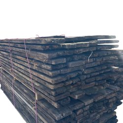 PLANCHER DE WAGON CHÊNE BRUT 282x24x4