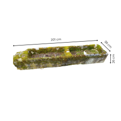 Materials of yesteryear: OLD TROUGH 2 STONE TUBS L201
