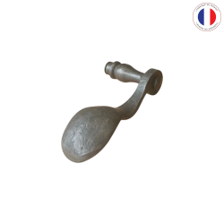Materials of yesteryear: WROUGHT IRON DOOR HANDLE