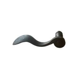 Materials of yesteryear: WROUGHT IRON DOOR HANDLE