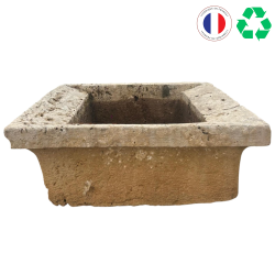 Matériaux d'antan : GRANDE AUGE ANCIENNE EN PIERRE L162