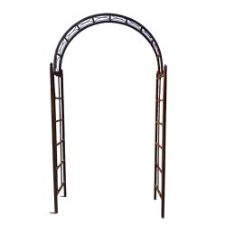 ARCH PINECONE IRONWORK H250