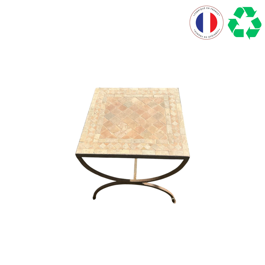 Matériaux d'antan : TABLE BASSE MOSAIQUE H41