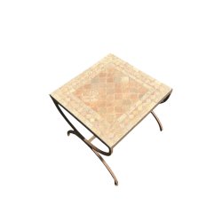 Matériaux d'antan : TABLE BASSE MOSAIQUE H41