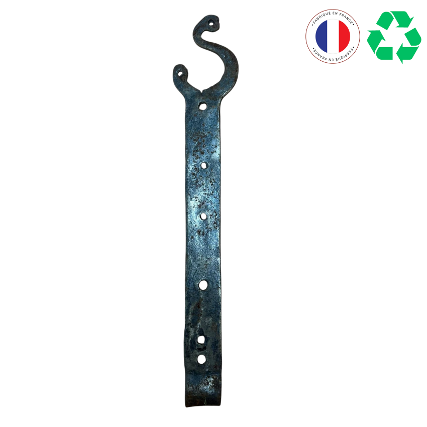 Matériaux d'antan : PENTURE ANCIENNE EN FER H48