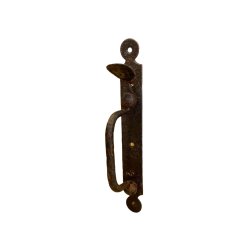 Matériaux d'antan: LOQUET POUCIER ANCIEN H26,5