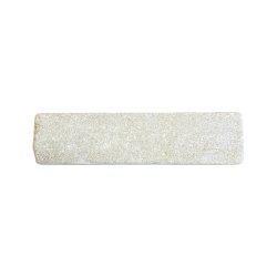 Matériaux d'antan : BRIQUETTE EN PIERRE DURE BEIGE 20x4,9x3