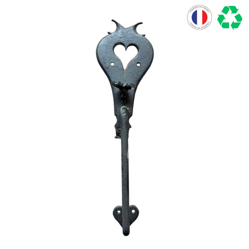 Matériaux d'antan: LOQUET POUCIER COEUR H26,5
