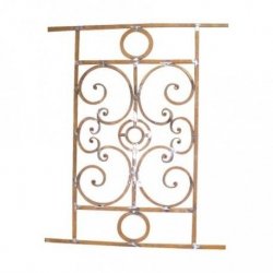 Materials of yesteryear: Wrought iron railing H90