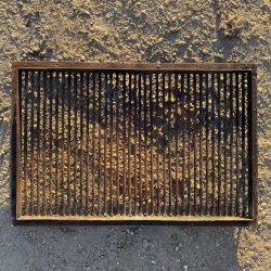 Materials of yesteryear: H3 HORIZONTAL COOKING GRATE