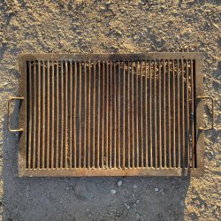 Materials of yesteryear: H3 HORIZONTAL COOKING GRATE