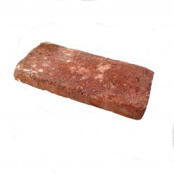 Materials of yesteryear: RED TERRACOTTA BRIQUETTE 21.5 x 3 x 11
