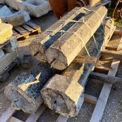 Materials of yesteryear: PAIR OF COURTYARD COLUMNS H340