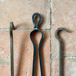 Materials of yesteryear: H83 FIREPLACE ACCESSORY SET