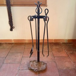 Materials of yesteryear: H83 FIREPLACE ACCESSORY SET