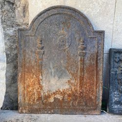 Materials of yesteryear: CAST IRON FIREPLACE PLATE H56