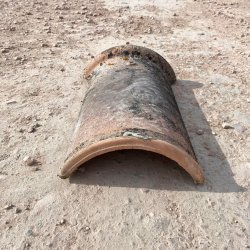 Materials of yesteryear: TEGUSOL RIDGE TILE