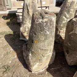 Materials of yesteryear: STONE BOLLARD