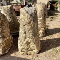 Materials of yesteryear: STONE BOLLARD